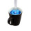 Soft Touch Kitchen Glassware Multi-Purpose Sponge Puff Dish Brush 11.5"""" with Clear and Comfortable Ergonomic Handle (2) 4