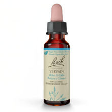 Bach Original Flower Remedies Vervain (Non-Alcohol Formula) - Relax & Calm - Natural Homeopathic Flower Essence for Emotional Balance - Vegan G