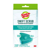 Scotch-Brite Swift Scrub Bath Cleaner Scrubbers Soap Scum Remover fr rengring av badrum Badrumskrubber Kuddar Sker fr Tile 2 Badrumsrengring