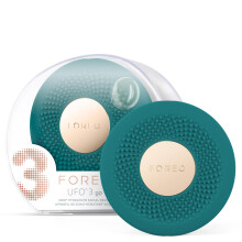 FOREO UFO 3 go Travel-friendly Face Mask Skincare Device - Face Moisturiser - Anti-Aging - Red Light - Warming - Facial Massage - Compact - App-c
