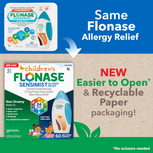 Flonase Children's Sensimist Allergy Relief Spray 24 Hour non anco 1