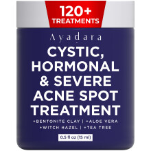 Ayadara Cystic Acne Spot Treatment, Overnight Hormonal Cystic Acne Treatment for Face, Women, Men and Teens, Cystic Hormonal Acne Treatment for Body,