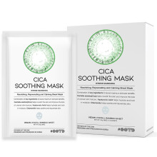 #OOTD Mascarilla Cica Calmante para Piel Sensible e Irritada, Hidratante, Mascarilla Coreana Antienvejecimiento