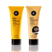 COCUNAT - Rich Pack for Dry Hair - Natural Shampoo and Conditioner - Damaged or Dyed Hair - Moisturises Nourishes and Restructures - Sulphate an