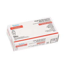 SYSCO(R) Hoge Prestaties Nitril Handschoenen 100 Stuks (Verpakking van 1) (Maat Medium), Blauw, (2306753)