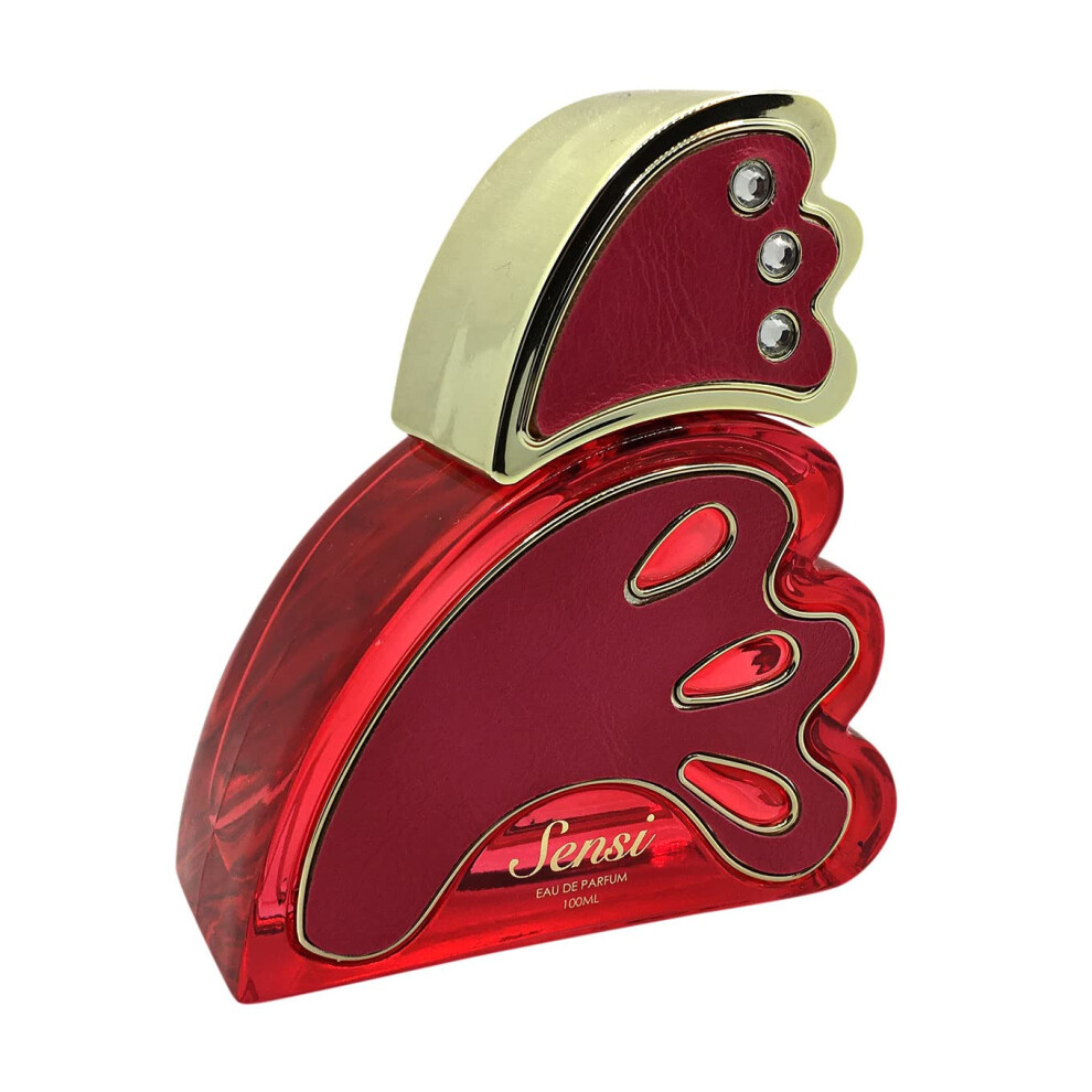 Maison D'orient Sensi For Women A Floral Perfume With Tangerine Citrus Peony Rose Sandalwood And Patchouli Accords 3.4 Oz