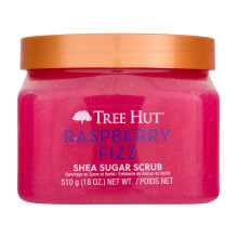 Tree Hut Framboesa Fizz Shea Sugar Scrub | Esfoliante Corporal Remove a Pele Morta e Seca para uma Sensao Suave e Hidratada | Cuidados Corporai