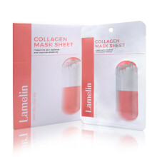 Lamelin Collagen Niacinamide Sheet Mask 10 Pack Sea Water Anti Aging Skin Elastic Kosteuttava Made In Korea
