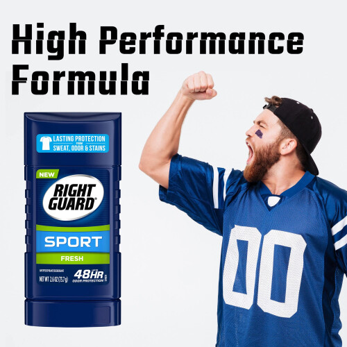 Right Guard Right Guard DEODERANT, 1.8 oz, Blue 2