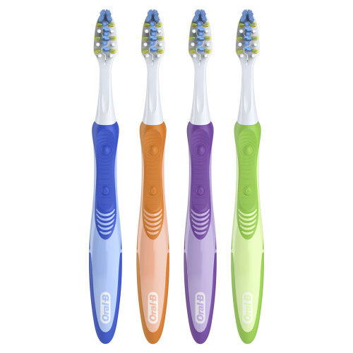 Oral-B Oral-B Pulsar Expert Clean Battery Powered Toothbrush  Medium  4 Count 1