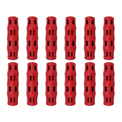 Ergonomische Ersatz-Eimergriffe von Snappy Grip, ROT, 12 Stck