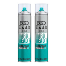 Bed Head TIGI Hard Head Hairspray for Extra Strong Hold - For All Hair Types - With Instant Dry & Natural Shine - Use on Dry Hair - Premium Travel Siz