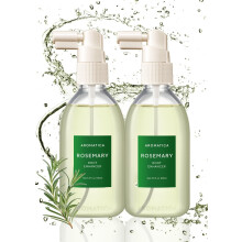 AROMATICA Root Enhancer (2er-Pack) Rosmarinwasserspray fr das Haarwachstum  Koreanisches Haarpflegel zur Entgiftung der Kopfhaut  Behandlung von