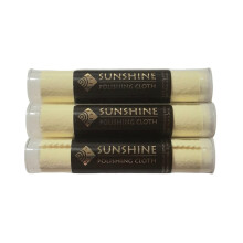 Sunshine 3 Polijstdoeken Sieradenreiniger Tube Zilver Messing Goud Koper