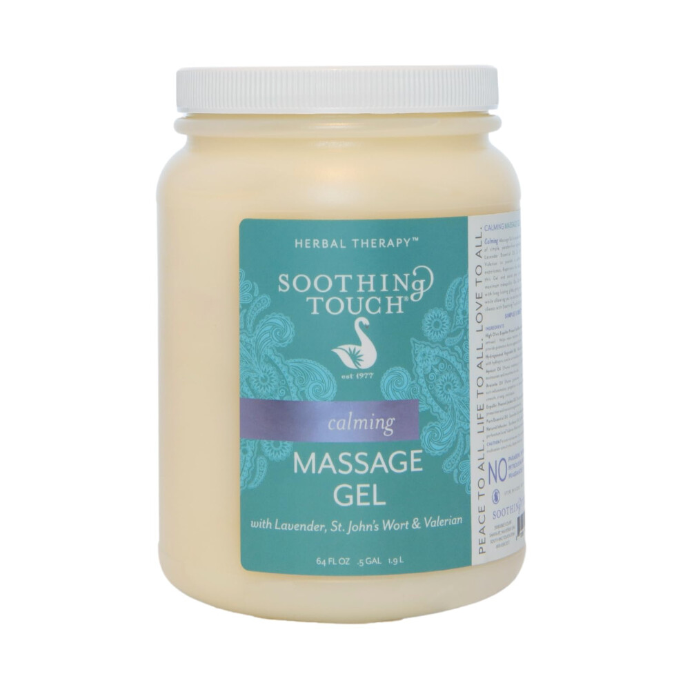 Soothing Touch Lavender Calming Massage Gel 64 Ounce