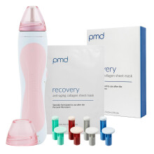 PMD Personal Microderm Pro - Urzadzenie do mikrodermabrazji w domu z zestawem do twarzy i ciala - Krysztaly zluszczajace i odsysanie przniowe dl