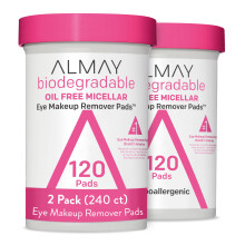 Cuscinetti per trucco biodegradabili almay micellari micellari dermatologi e oftalmologo senza profumo ipoallergenico.