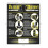 Black Mamba Luvas de nitrilo de fora industrial sem p Black Mamba com caixa de luvas 100 com aperto de torque elevado (GRANDE) 2