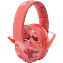Snug Kids Oorkappen - Geluidsreductie voor Peuters & Kinderen - Verstelbaar, Lichtgewicht, Opvouwbaar, Zacht & Comfortabel - Roze Camouflage