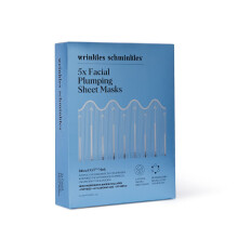 Wrinkles Schminkles Kasvojen täyteläiset arkkinaamiot kollageenipeptideillä B3-vitamiinia ja hyaluronihappoa sisältävät 5 arkkinaamiot
