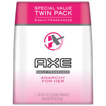 Spray corpo AXE per donna Anarchy For Her Confezione doppia da 4 once