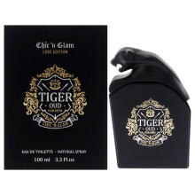 Chic N Glam Tiger Oud - Luxe Edition for Men - 3.3 oz EDT Spray