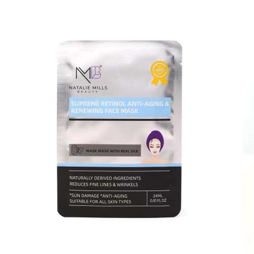Supreme Retinol Anti-Aging SILK Face Mask - 8pcs 1