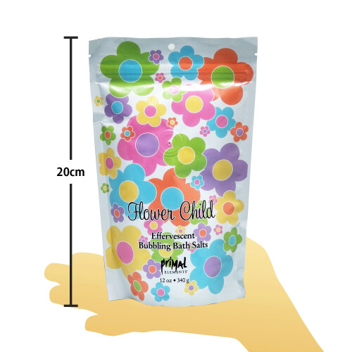 Primale elementen borrelen badzouten bloemkind 12 ounce 1