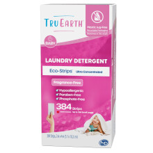 TRU EARTH IPOALLERGENIC BAMBINO SCHEDE DETTENTI/STRIPI PER SCUESA Sensibile (Made in Canada) 384 CONTENUTO FINO A 768 carichi: Bambini da neonato per