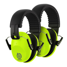 EAREST 2er-Pack Gehrschutz-Ohrenschtzer NRR 20 dB, professionelle Geruschreduzierung, Sicherheits-Ohrenschtzer/Gehrschutz/Gehrschutz fr Schie