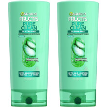Garnier Fructis Pure Clean kosteuttava hoitoaine 21 Fl Oz 2 Count (pakkaus voi vaihdella)