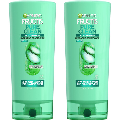 Garnier Garnier Fructis Pure Clean Hydrating Conditioner  21 Fl Oz  2 Count (Packaging May Vary)