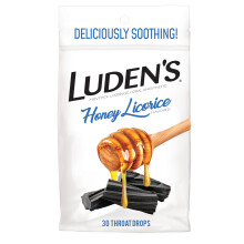 Luden's Soothing Throat Drops Honungslakrits 30 ct (frpackning med 1)