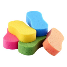 Esponjas de lavagem de carro 5 pacote extra grosso grande esponja de limpeza colorida multiuso para banheiro cozinha bicicleta barco (mistura ale