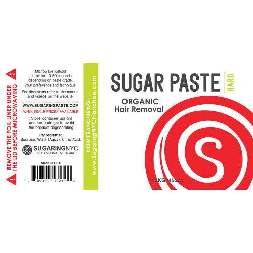 Sugaring NYC Paste Set - Zachte, Gemiddelde, Harde Organische Paste 1