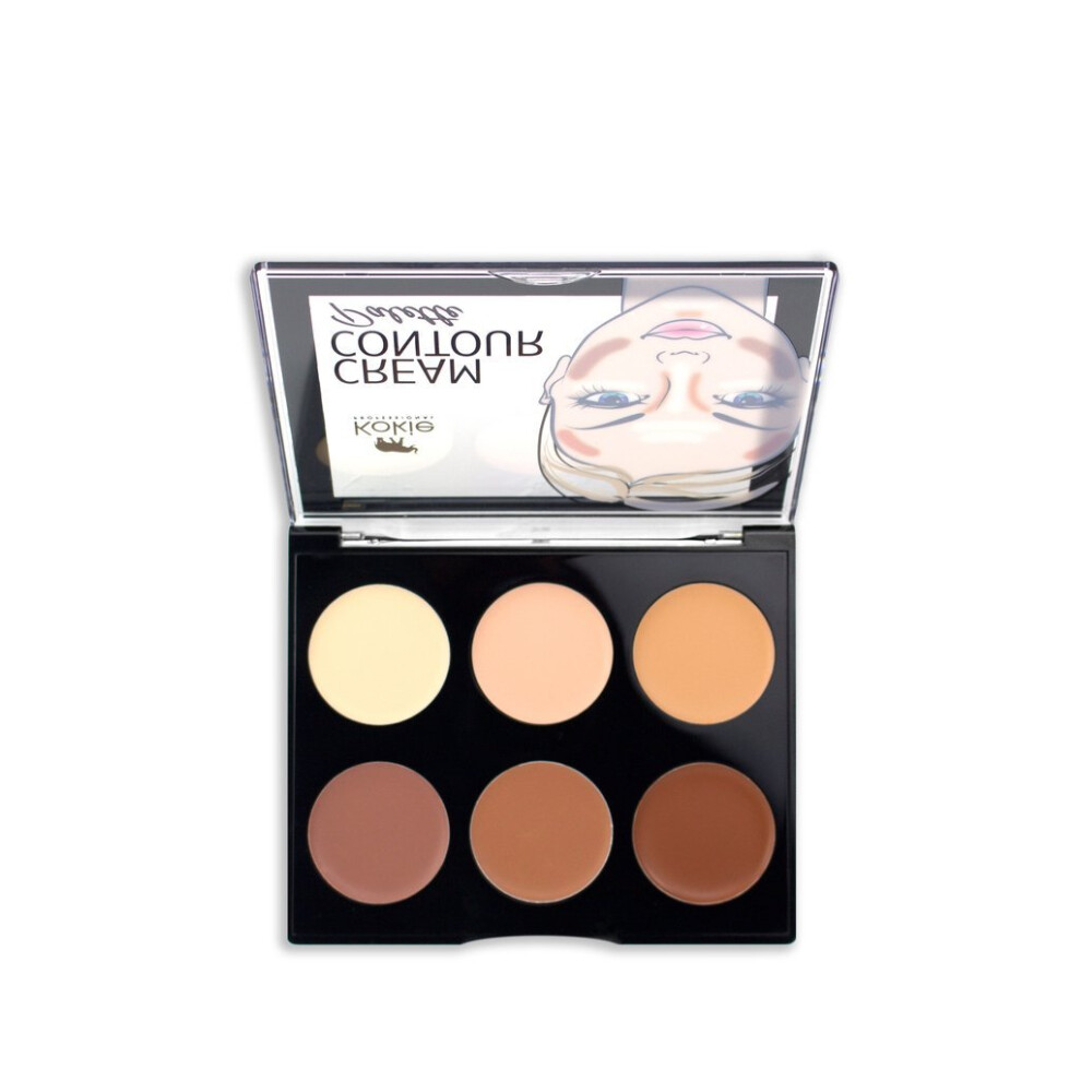 Kokie Cream/Light Cosmetics Contour Kit Light/Medium 0.42 Ounce