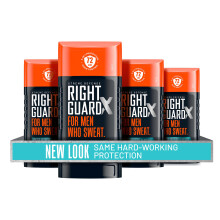 Right Guard Xtreme Defense Invisible Solid Antitranspirant & Deodorant Arctic Refresh Scent | 5-in-1-Schutz fr Mnner | 72-Stunden-Geruchskontrolle