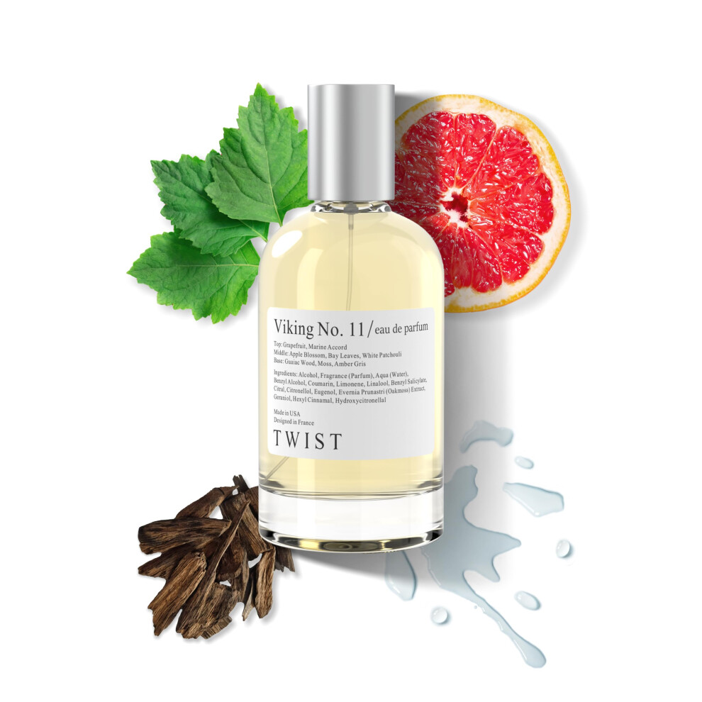 Twist - Viking n     11 - Eau de Parfum inspir    par P.R. Invictus Perfume durable pour les hommes paraben Vegan libre des ingr   dients propres