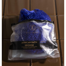Africk exfoliacn stov houba Bellanomi autentick eticky pochzejc z Nigrie 45 palcu dlouh (nmornick modr)