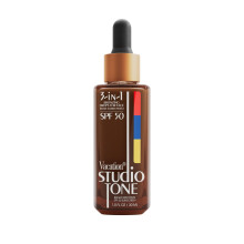 Vacation Studio Tone SPF 50 Sonnenschutz-Brunungstropfen fr das Gesicht, sonnengeksste Haut, Bronzer, Make-up-freundliche Brunungstropfen, nicht