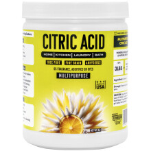 TECHNICHEM Citric Acid 3 lbs | 100% Pure Anhydrous Fine Granular Multipurpose Citric Acid Powder for Cleaning and DIY Bath Bombs | Premium Qua