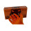 Black Mamba Sort Mamba Orange Mamba Super Strong Nitrile 100 handskeboks tekstureret greb (lille) 1