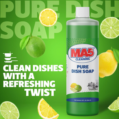 MA5X CLEANING Pure Flssigsplmittel 32oz | 2 Stck 2