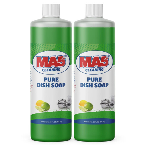 MA5X CLEANING Pure Flssigsplmittel 32oz | 2 Stck