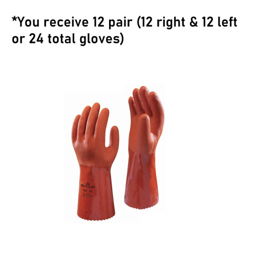 Chemikalienbestndige Handschuhe Orange S PR 2