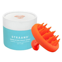 Straand Exfoliacn kartc na pokoku hlavy Masn prstroj na pokoku hlavy, kter pomh zvit rust vlasu a stimuluje vlasov folikuly Silikon