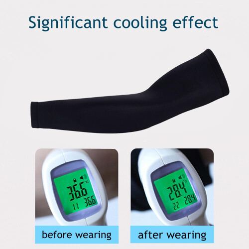 Jusdiqir UV Protection Sun Protection des bras de bras refroidisse 2