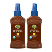 Banana Boat Deep Tanning Oil Pump Spray Sunscreen SPF 4 Twin Pack | Tanning Sunscreen Spray Dark Tanning Oil SPF Tanning Oil Outdoor Tanning Oil