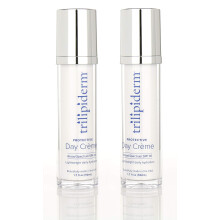 Trilipiderm Protective Day Crme irokospektrln krm SPF 30  2 BALEN  Lehk rychle se vstrebvajc hydratacn krm na opalovn 1,7 unce Airless