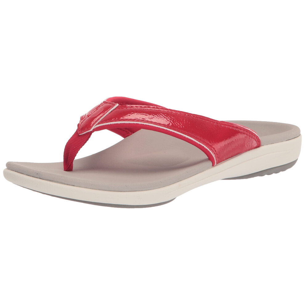 Damskie Sandaly Ortopedyczne Yumi Revitalign Czerwone 7 Srednie-image